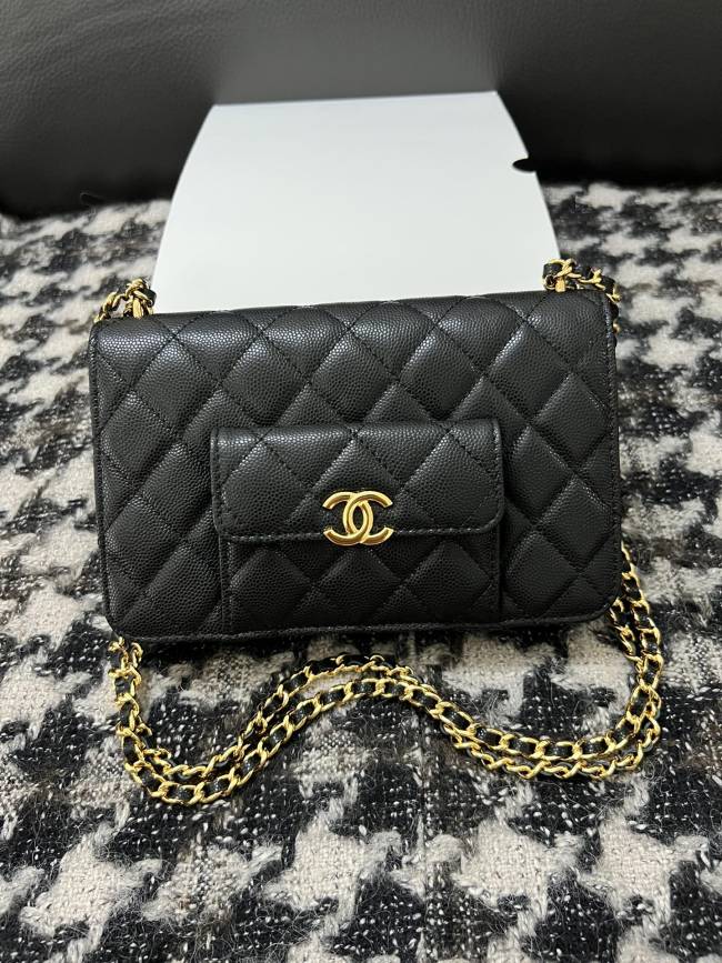 C*hanel Bag Top Quality 12.4*19.2*7.1CM