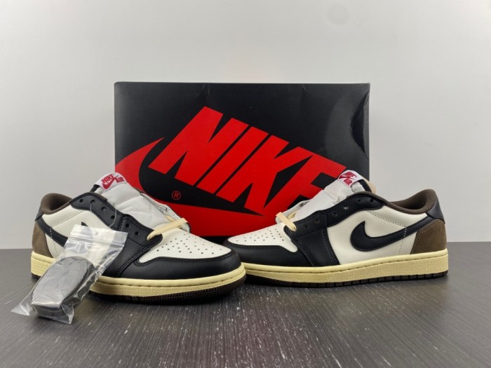 T*ravis S*cott x Air Jordan 1 Low OG SP CQ4277-105