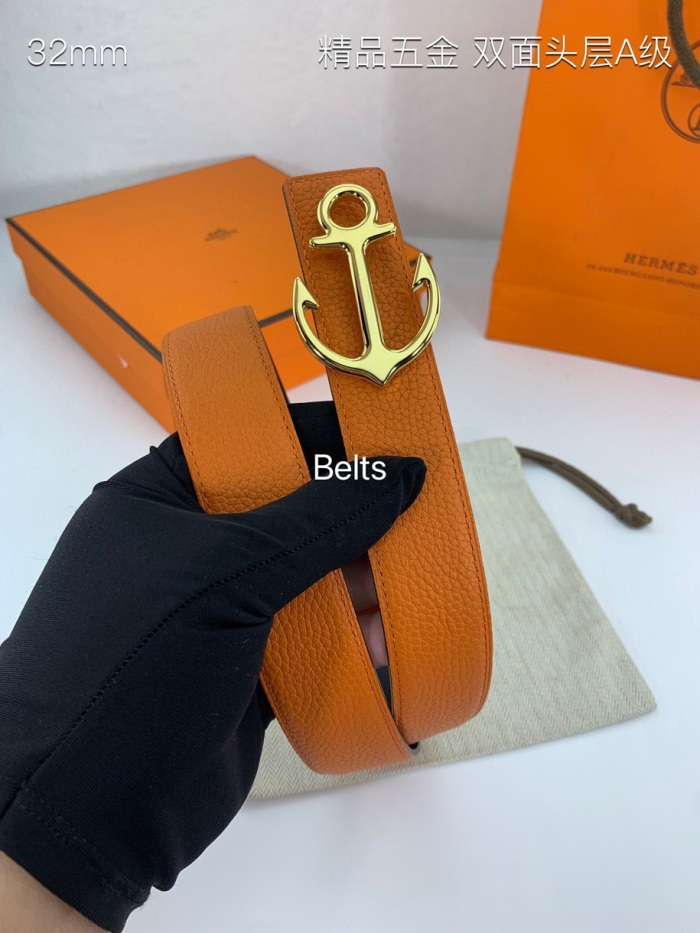 H*ermes Belts Top Quality 32MM