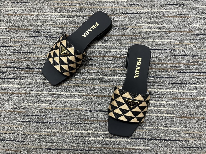Women P*rada Top Sandals