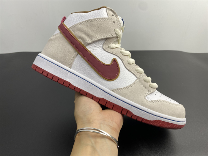 Nike SB Dunk high Team Crimson CV9499-100