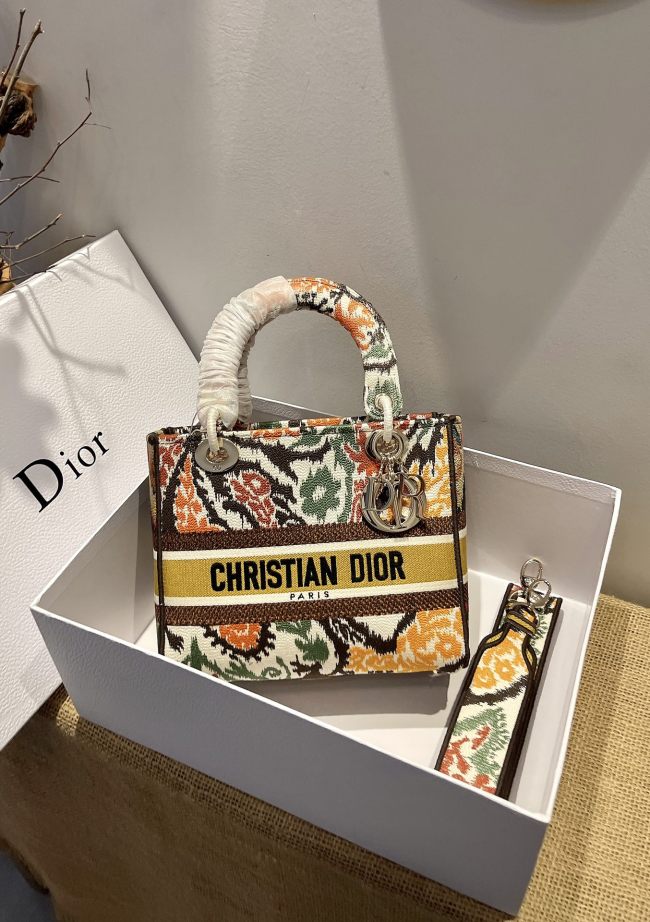 D*ior Top Bag 24*20*11cm