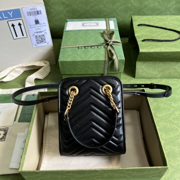 G*ucci Bag Top Quality 16*19*7CM