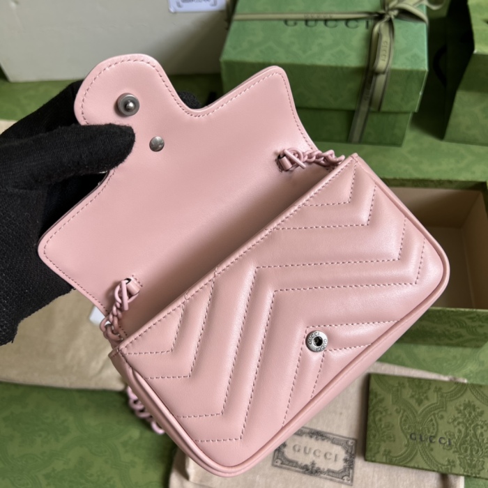 G*ucci Bag Top Quality 16.5*10.2*5.1CM