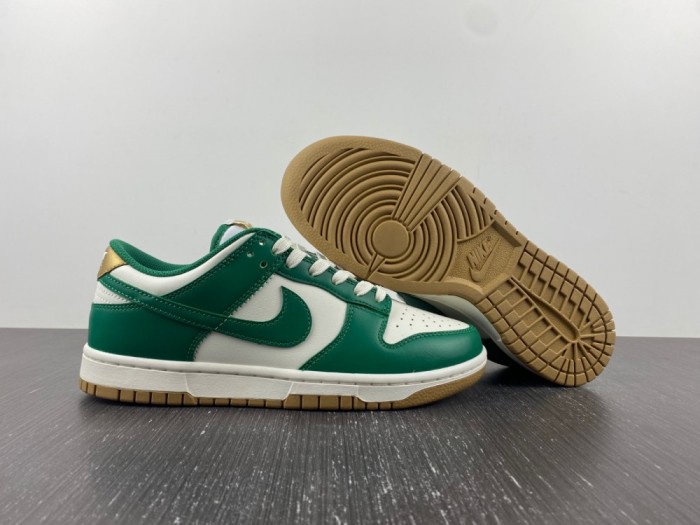 Nike SB Dunk Low Green and Gold FB7173-131