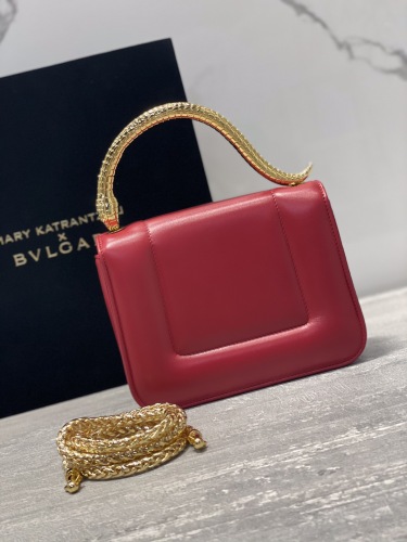 B*vlgari Top Quality Bag 19.2*15*6CM