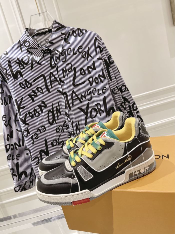 Men Women L*ouis V*uitton Top Sneakers