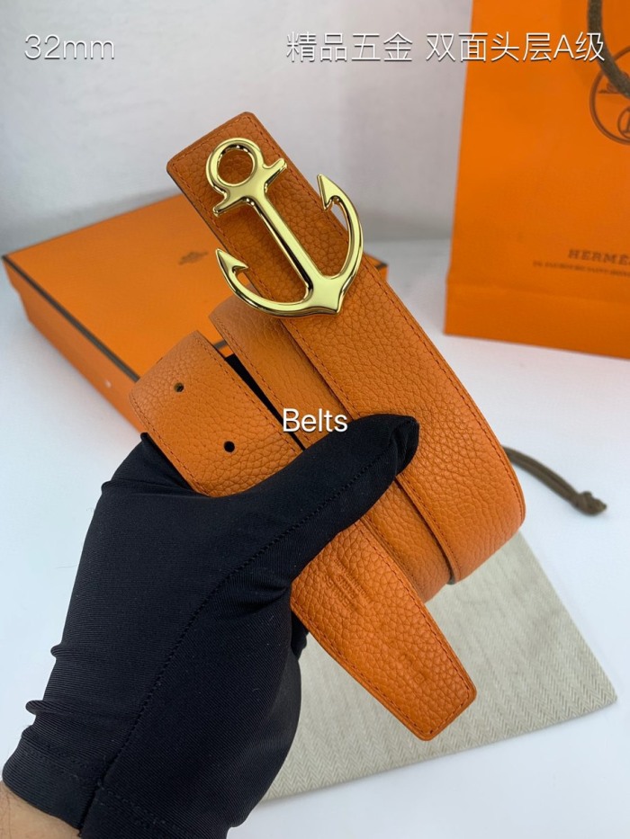 H*ermes Belts Top Quality 32MM