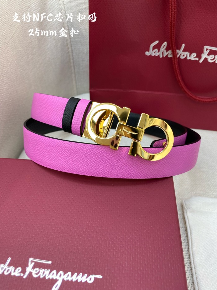 F*erragamo Belts Top Quality 25MM