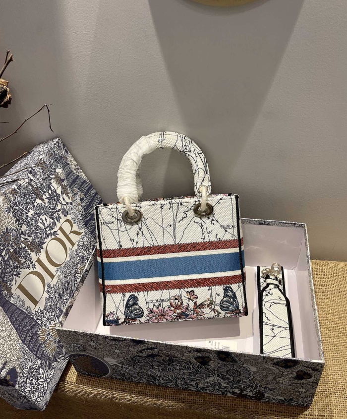 D*ior Top Bag 24*20*11cm