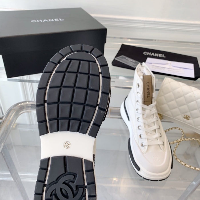 Women C*hanel Top Sneaker