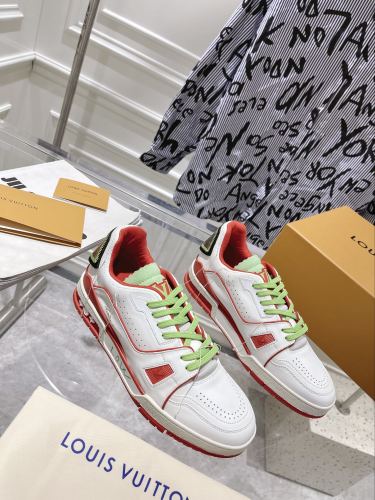 Men Women L*ouis V*uitton Top Sneakers