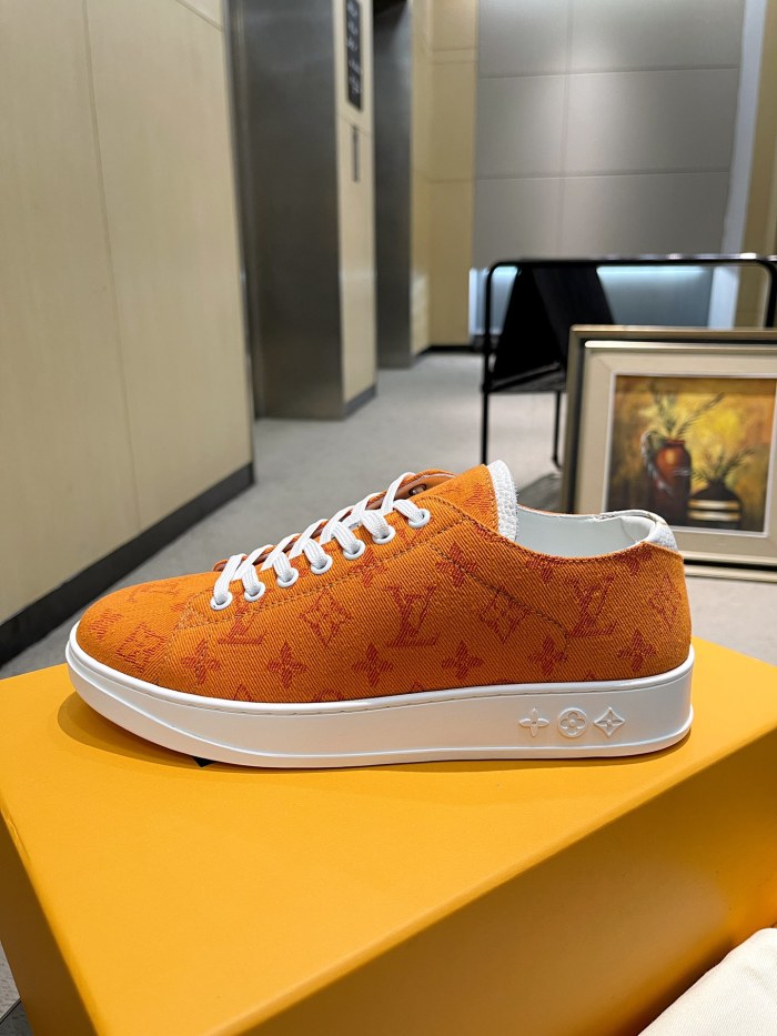 Men L*ouis V*uitton Top Sneakers