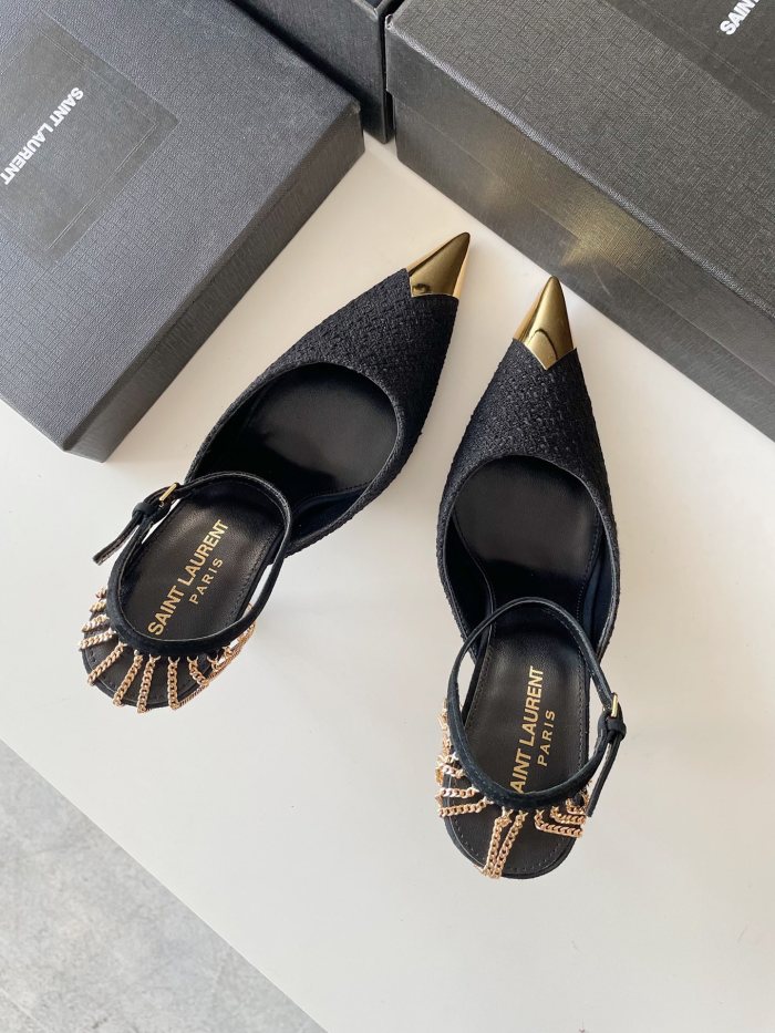 Women Y*SL Top Pumps