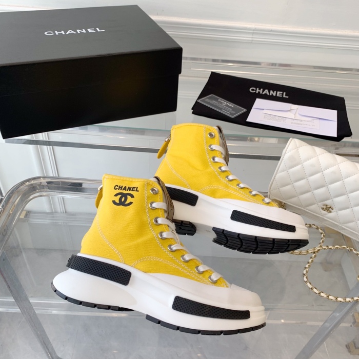 Women C*hanel Top Sneaker