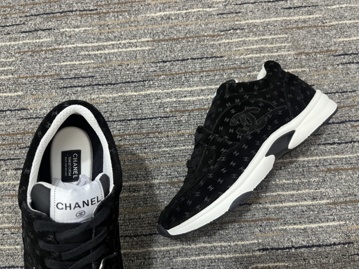 Women C*hanel Top Sneaker