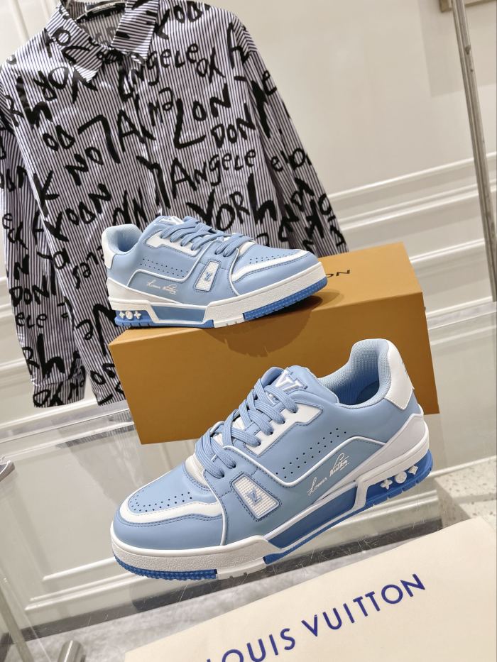 Men Women L*ouis V*uitton Top Sneakers