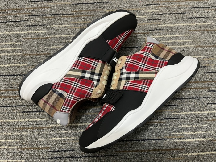 Men B*urberry Top Sneakers