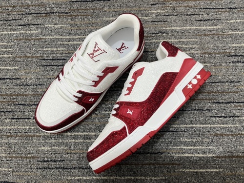 Men Women L*ouis V*uitton Top Sneakers