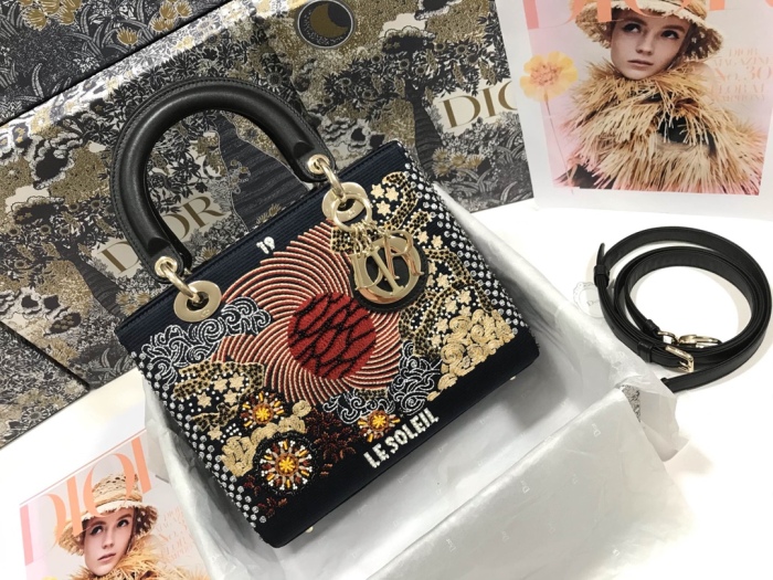 D*ior Top Bag 24*20*11cm