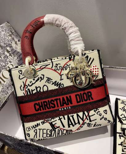D*ior Top Bag 24*20*11cm