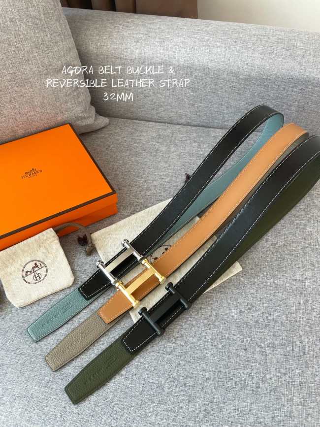 H*ermes Belts Top Quality 32MM