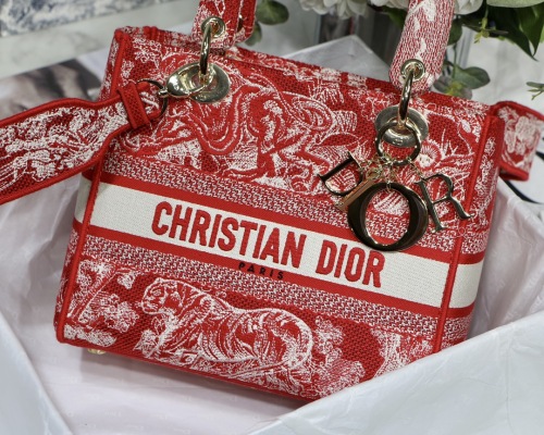 D*ior Top Bag 24*11*20cm