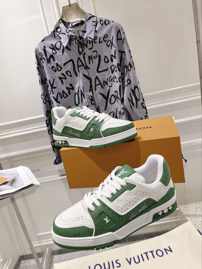 Men Women L*ouis V*uitton Top Sneakers