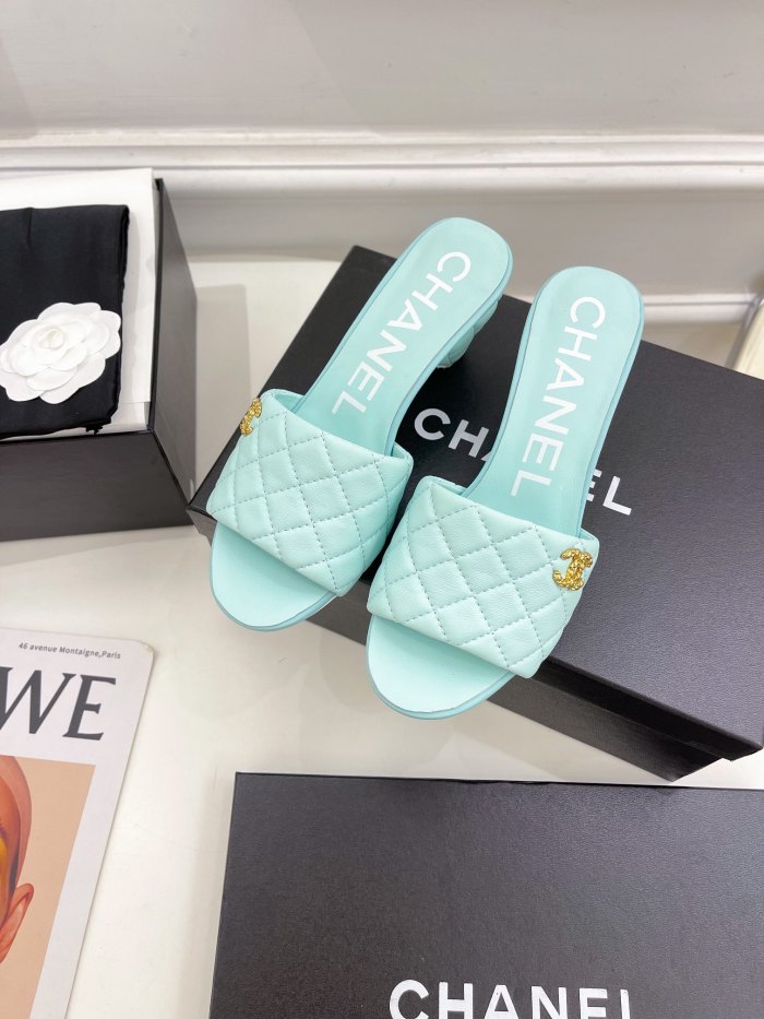 Women C*hanel Top Sandals 6CM