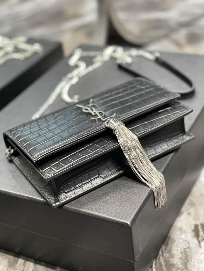 Y*SL Bag Top Quality 19*12.5*4CM