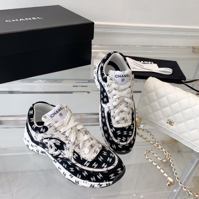 Women C*hanel Top Sneaker