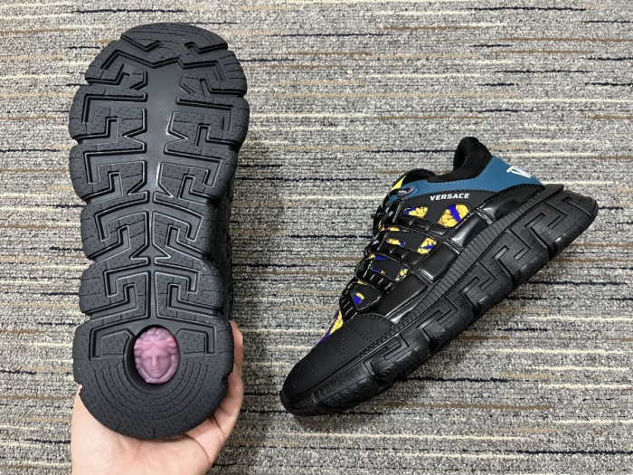 Men Women V*ersace Top Sneakers