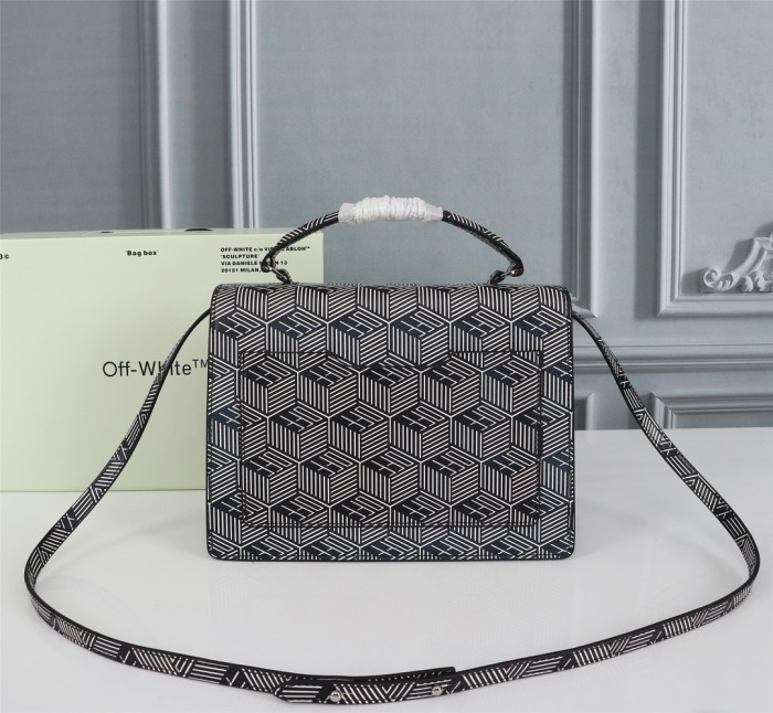 O*ff W*hite Bag Top Quality 25.5*18*11CM