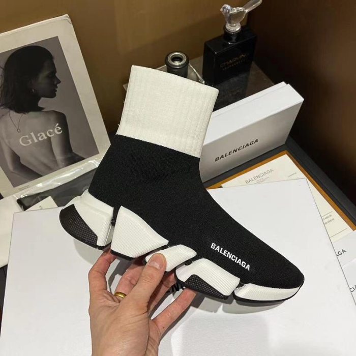 Men Women B*alenciaga Top Sneakers