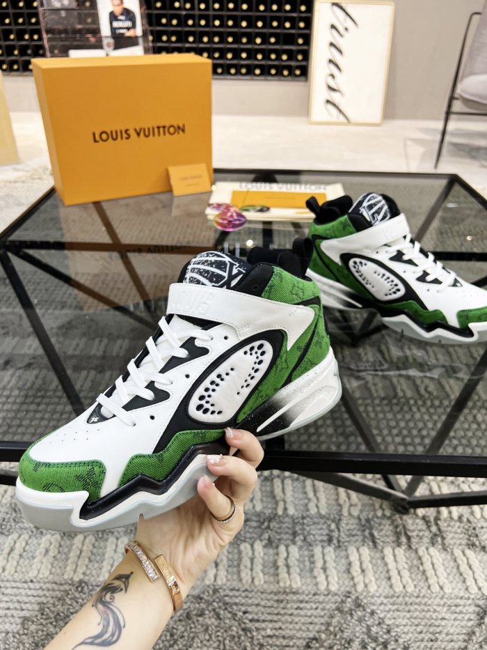 Men L*ouis V*uitton Top Sneakers