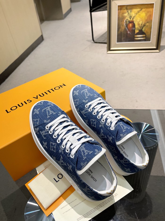Men L*ouis V*uitton Top Sneakers