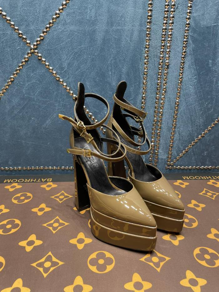 Women V*ersace Top Sandals 15.5CM