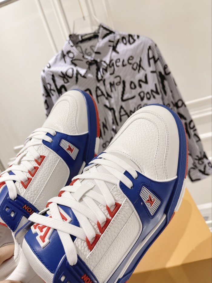 Men Women L*ouis V*uitton Top Sneakers