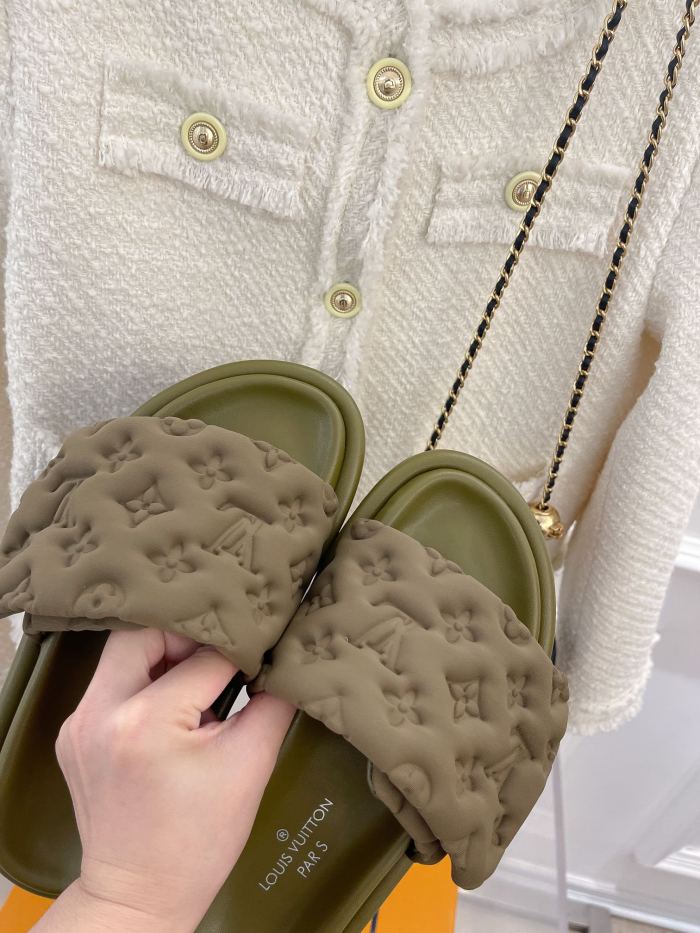Men Women L*ouis V*uitton Top Sandals