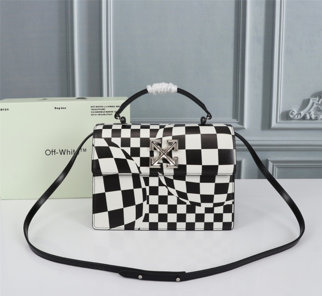 O*ff W*hite Bag Top Quality 25.5*18*11CM