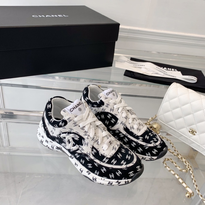 Women C*hanel Top Sneaker