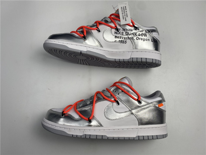 O*FF-W*HITE x Nike Dunk Low CT0856- 800