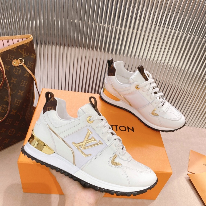 Women L*ouis V*uitton Top Sneakers