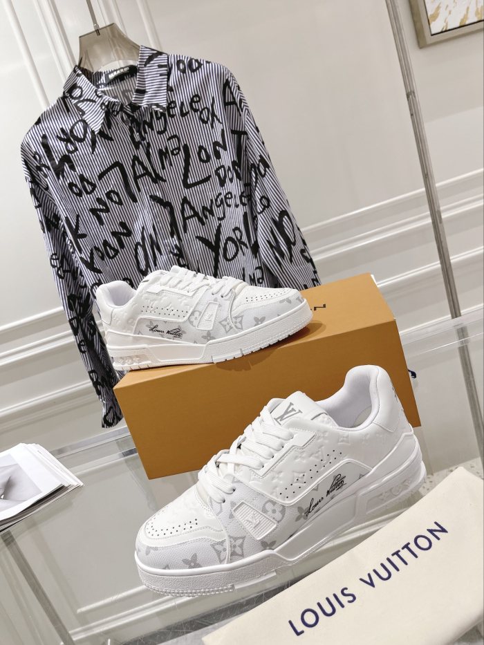 Men Women L*ouis V*uitton Top Sneakers