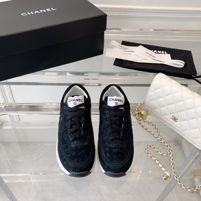 Women C*hanel Top Sneaker