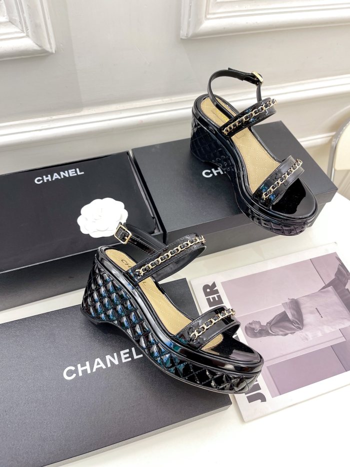 Women C*hanel Top Sandals 8CM