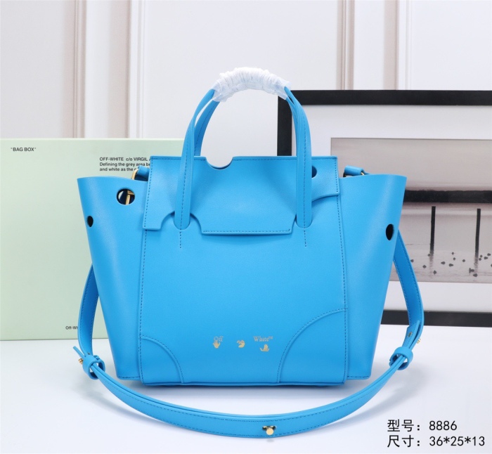 O*ff W*hite Bag Top Quality 36*26*13CM