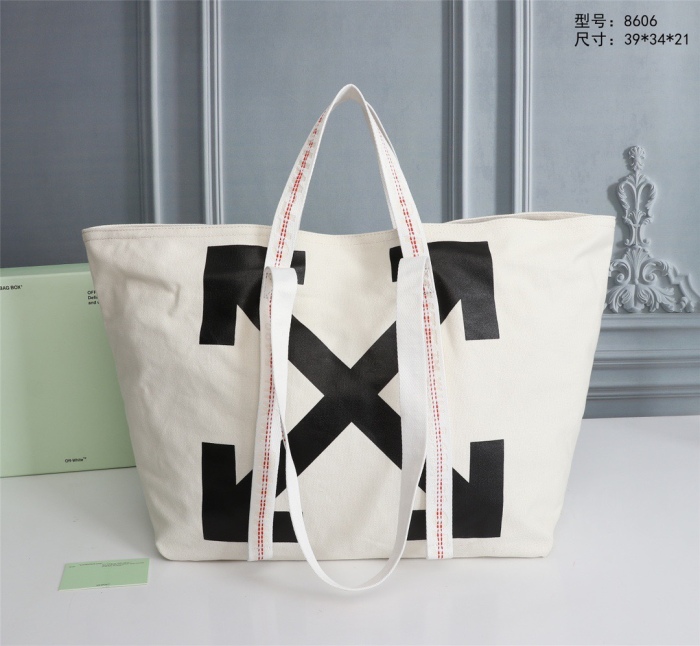 O*ff W*hite Bag Top Quality 39*34*21CM