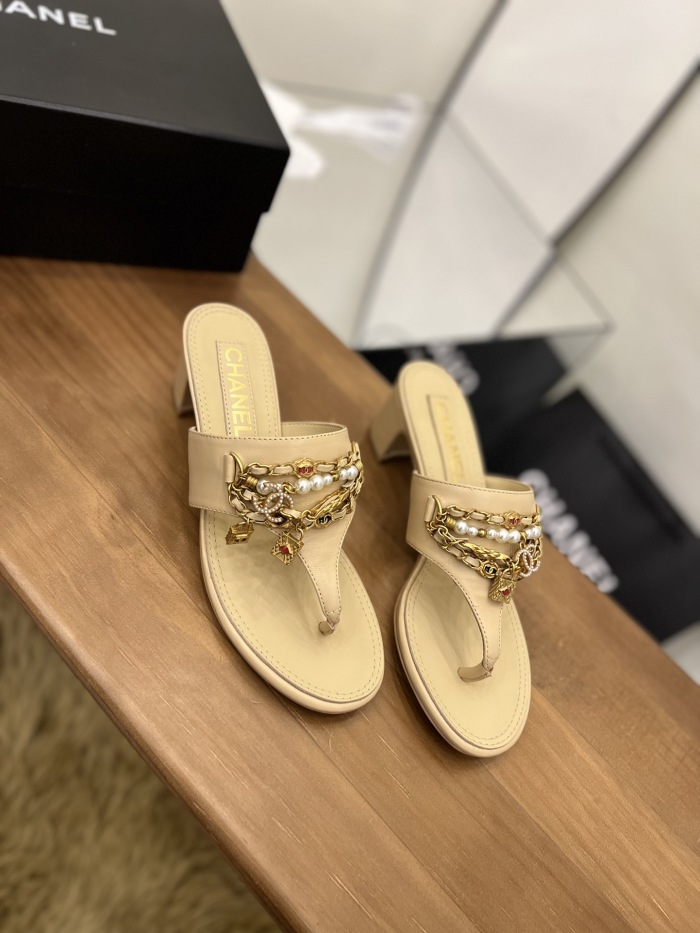 Women C*hanel Top Sandals