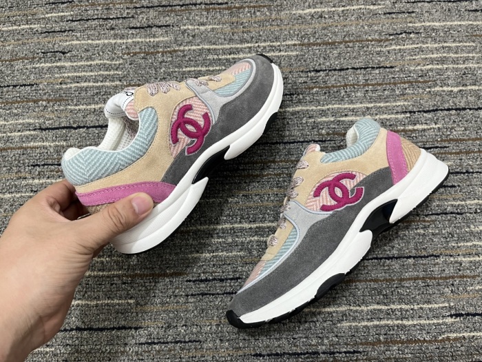Women C*hanel Top Sneaker